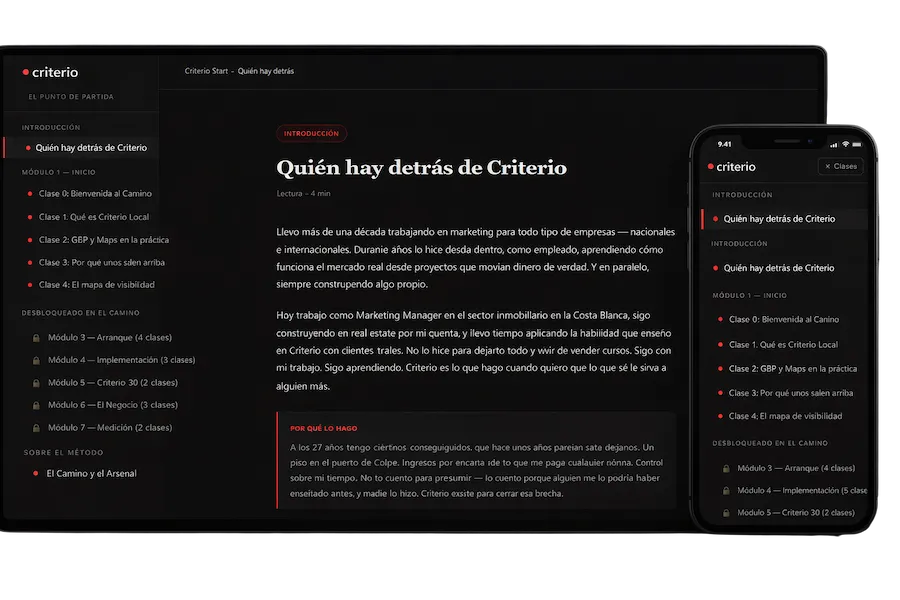 Portal Criterio Start